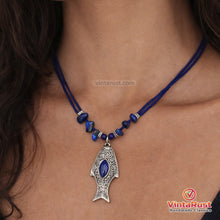 Load image into Gallery viewer, Blue Gemstone Lapis Lazuli Necklace
