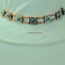 Load image into Gallery viewer, Bohemian Choker Necklace With Colorful Beads