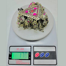 Load image into Gallery viewer, Bohemian Multilayers Necklace With Pink Glass Stones