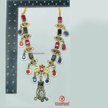 Load image into Gallery viewer, Bohemian Tribal Necklace with Colorful Stones