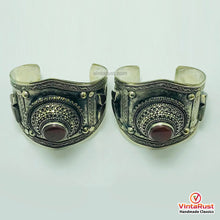 Load image into Gallery viewer, Boho Adjustable Carnelian Stones Cuff Bracelet