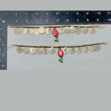 Load image into Gallery viewer, Boho Beaded Chain Pair Anklets