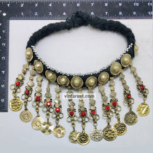 Load image into Gallery viewer, Boho Choker Necklace With Dangling Tassels