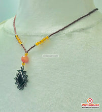 Load image into Gallery viewer, Boho Ethnic Beaded Chain Pendant Necklace