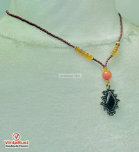 Load image into Gallery viewer, Boho Ethnic Beaded Chain Pendant Necklace