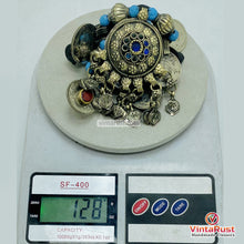 Load image into Gallery viewer, Boho Kuchi Coin Statement Pendant Necklace