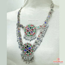 Load image into Gallery viewer, Boho Kuchi Multicolor Statement Necklace