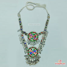 Load image into Gallery viewer, Boho Kuchi Multicolor Statement Necklace