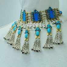 Load image into Gallery viewer, Boho Statement Collar Choker Necklace With Bells