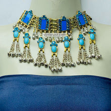 Load image into Gallery viewer, Boho Statement Collar Choker Necklace With Bells