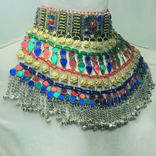 Load image into Gallery viewer, Boho Statement Colorful Choker Necklace