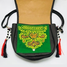 Load image into Gallery viewer, Ethnic Cross Bag Embellished With Laces