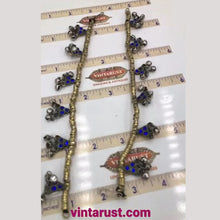 Load image into Gallery viewer, Ethnic Multicolor Pair Glass Stone Anklets