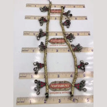 Load image into Gallery viewer, Ethnic Multicolor Pair Glass Stone Anklets