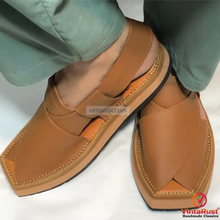 Load image into Gallery viewer, Gents Leather Handcrafted Peshawari Chappal