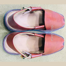 Load image into Gallery viewer, Genuine Leather Handmade Peshawari Slippers