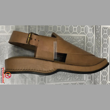 Load image into Gallery viewer, Genuine Leather Traditional Handmade Gents Chappal