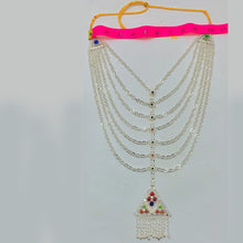 Load image into Gallery viewer, Gorgeous Antique Handmade Silver Bib Necklace