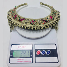 Load image into Gallery viewer, Gypsy Kuchi Handmade Torque Necklace With Tassels
