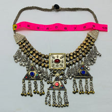 Load image into Gallery viewer, Gypsy Metal Beaded Layered Choker Necklace