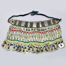 Load image into Gallery viewer, Gypsy Multicolor Necklace with Coins and Beads