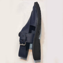 Load image into Gallery viewer, Handcrafted Blue Casual Leather Shoes