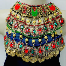 Load image into Gallery viewer, Handcrafted Multilayered Nomadic Choker Necklace