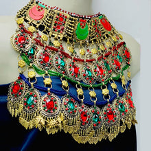 Load image into Gallery viewer, Handcrafted Multilayered Nomadic Choker Necklace