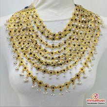 Load image into Gallery viewer, Handmade Afghan Tribal Statement Layered Necklace