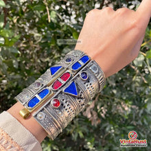 Load image into Gallery viewer, Tribal Handmade Antique Boho Cuff Bracelet