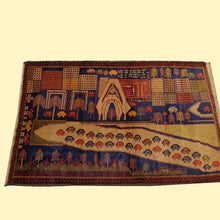 Load image into Gallery viewer, Artisan Crafted Balochi Rug