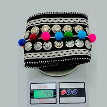 Load image into Gallery viewer, Handmade Belt With Buttons and Laces