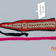 Load image into Gallery viewer, Handmade Belly Dance Beaded Belt With Shells
