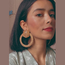 Load image into Gallery viewer, Handmade Big Hoop Earrings