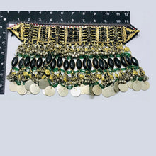 Load image into Gallery viewer, Handmade Black Gypsy Layered Choker Necklace