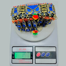 Load image into Gallery viewer, Handmade Blue Stones Choker Necklace