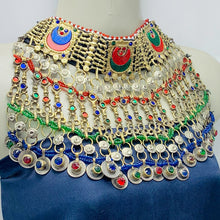 Load image into Gallery viewer, Handmade Bohemian Multicolor Choker Necklace