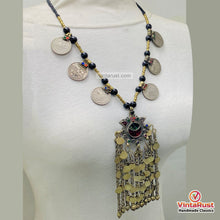 Load image into Gallery viewer, Handmade Boho Coin Statement Necklace