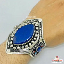 Load image into Gallery viewer, Handmade Boho Lapis Lazuli Gemstone Bracelet