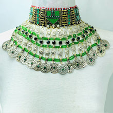 Load image into Gallery viewer, Handmade Dangling Coins Choker Necklace