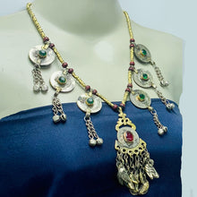 Load image into Gallery viewer, Handmade Ethnic Tribal Beaded Chain Necklace