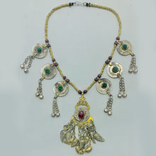 Load image into Gallery viewer, Handmade Ethnic Tribal Beaded Chain Necklace