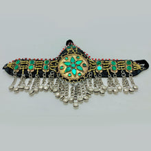 Load image into Gallery viewer, Handmade Green Kuchi Matha Patti