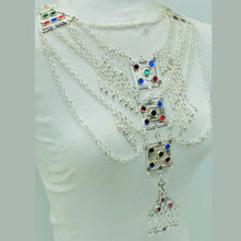 Load image into Gallery viewer, Handmade Gypsy Multilayers Pendant and Chain Necklace
