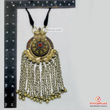 Load image into Gallery viewer, Handmade Kuchi Bohemian Round Pendant Necklace