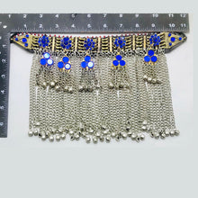 Load image into Gallery viewer, Handmade Kuchi Choker Necklace With Long Bells