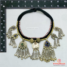 Load image into Gallery viewer, Handmade Kuchi Tribal Coin Statement Necklace