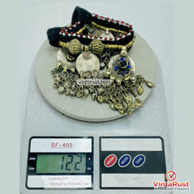 Load image into Gallery viewer, Handmade Kuchi Tribal Coin Statement Necklace