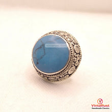 Load image into Gallery viewer, Handmade Kuchi Tribal Stone Ring