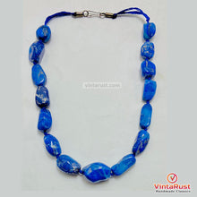 Load image into Gallery viewer, Handmade Lapis Lazuli Gemstone Necklace